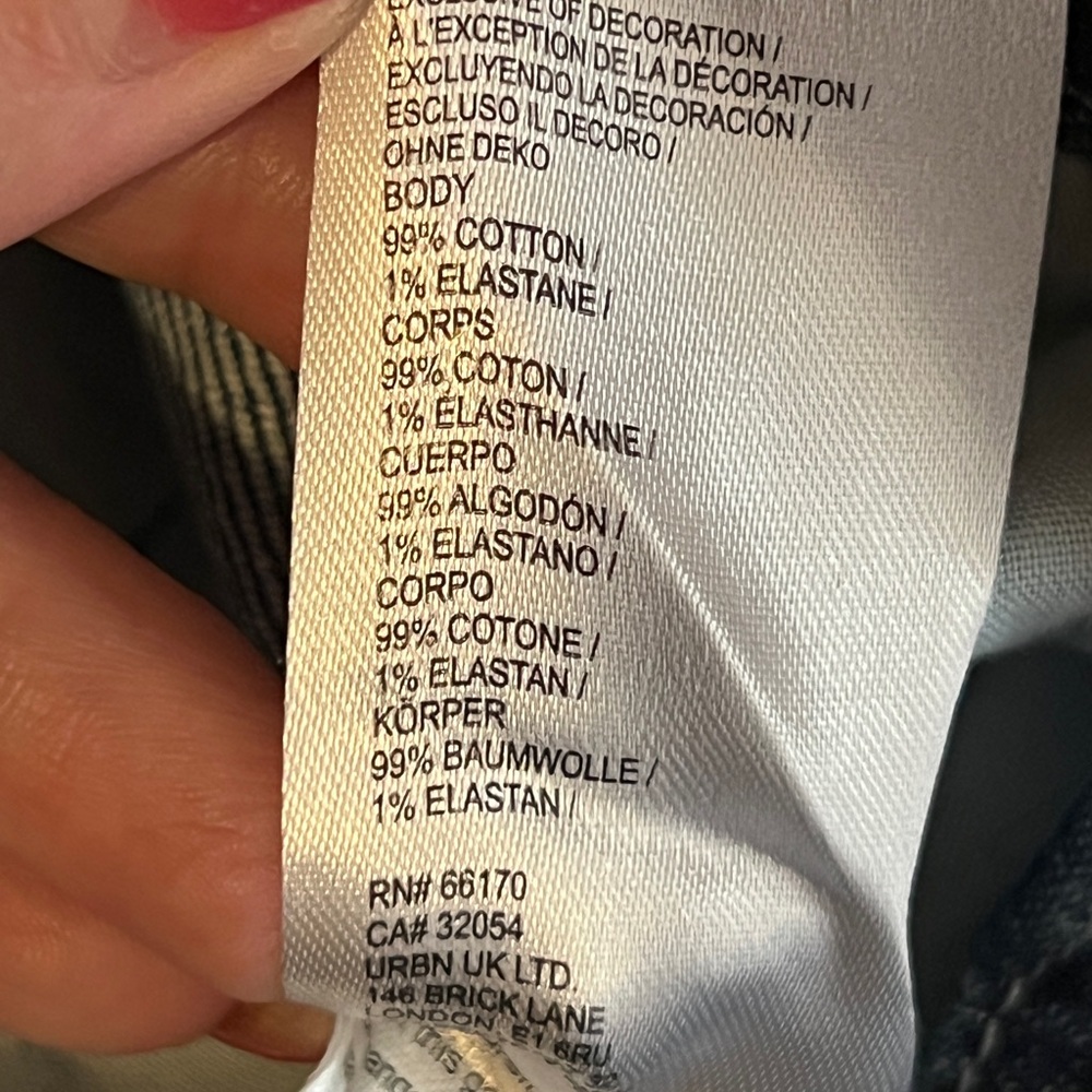 PILCRO Seamed High-Rise Flare Jeans NWT 26 W - Picture 7 of 7